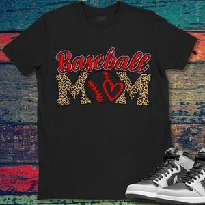 Baseball Mom Mother's Day Gift For Mom T-shirt Unisex T-Shirt For Men Women